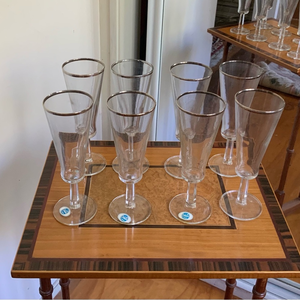 Vintage goblet glasses Contessa Italy